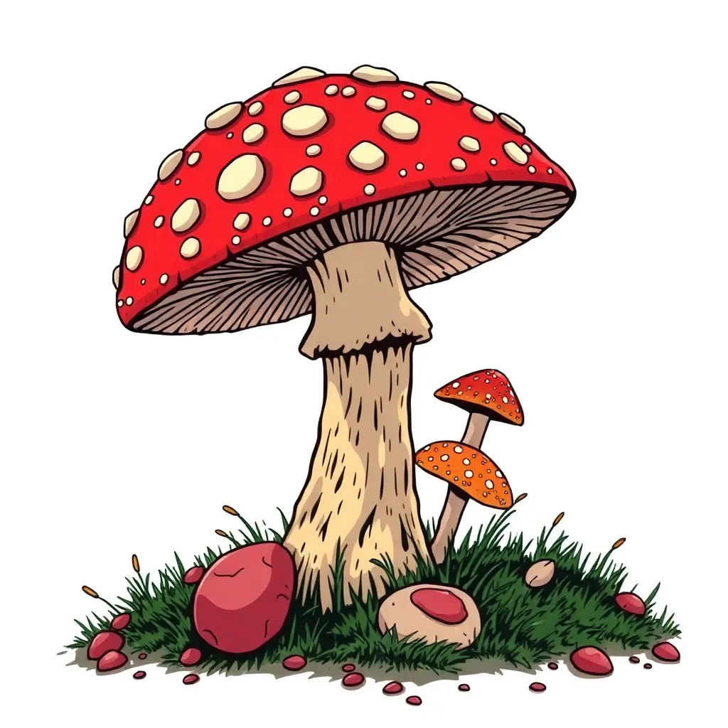 man-fly agaric
