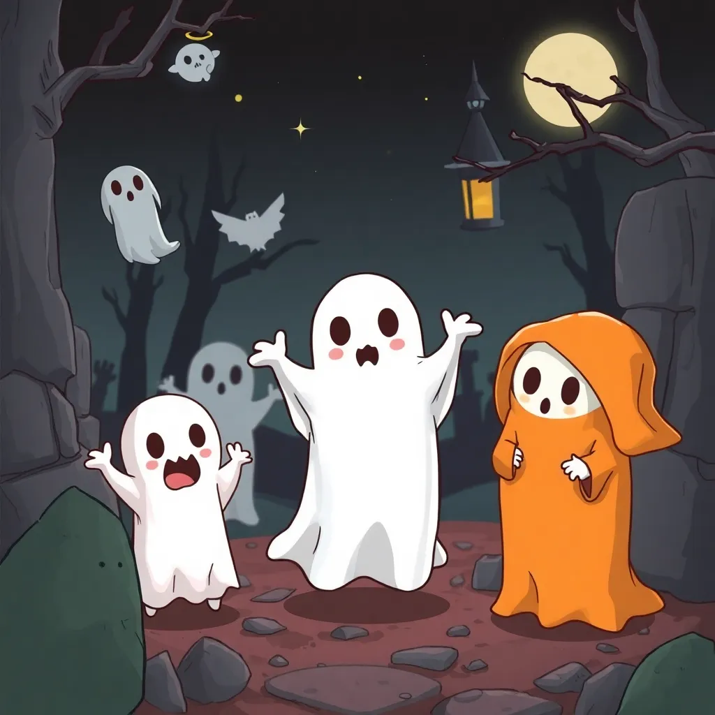 Friendly ghosts and spooky spirits