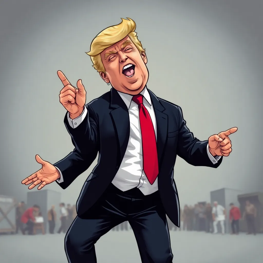 Donald Trump dance