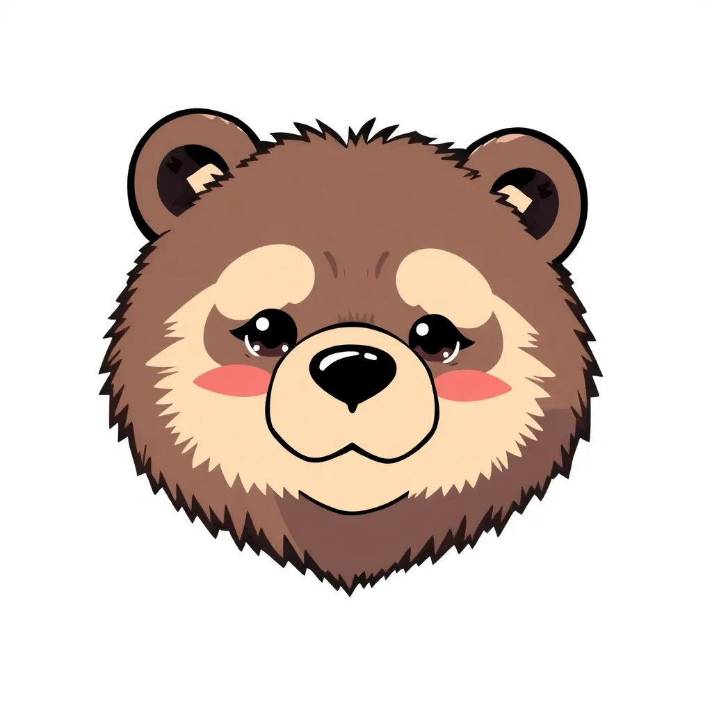 anime bear
