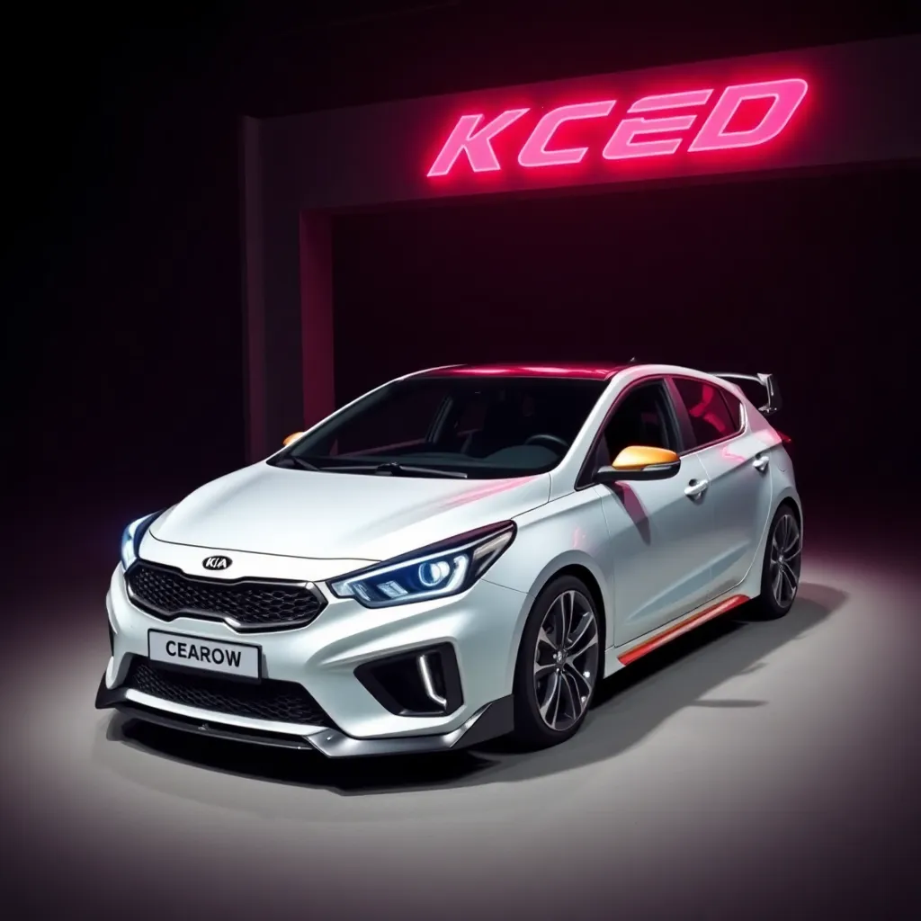 kia ceed ed 2012 года спортивном обвесе