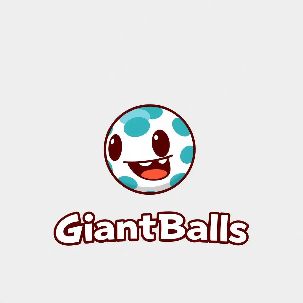 Logo for mini-game website "GiantBalls"